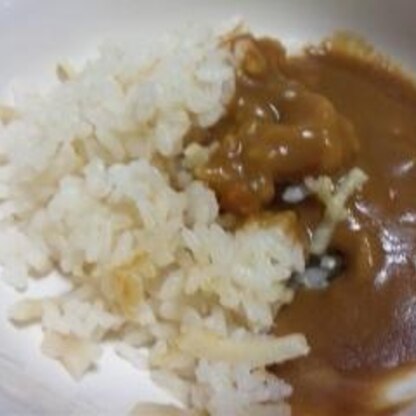 カレーと一緒に頂きました^^体があったまって美味しかったです！